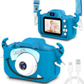 Kids Camera Toy for 3-12 Years Old, Handheld Digital Camera with 1080P Video, Cartoon Stickers & Games.Mini Camera