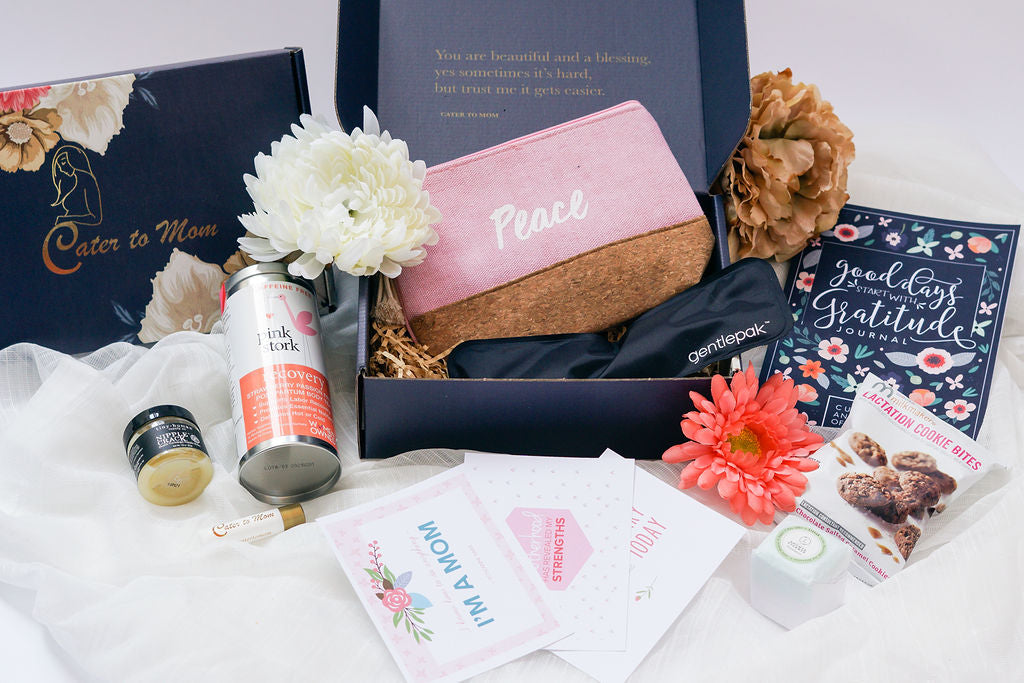Cater to Mom Postpartum Care Box – Monthly Postpartum Support for Moms